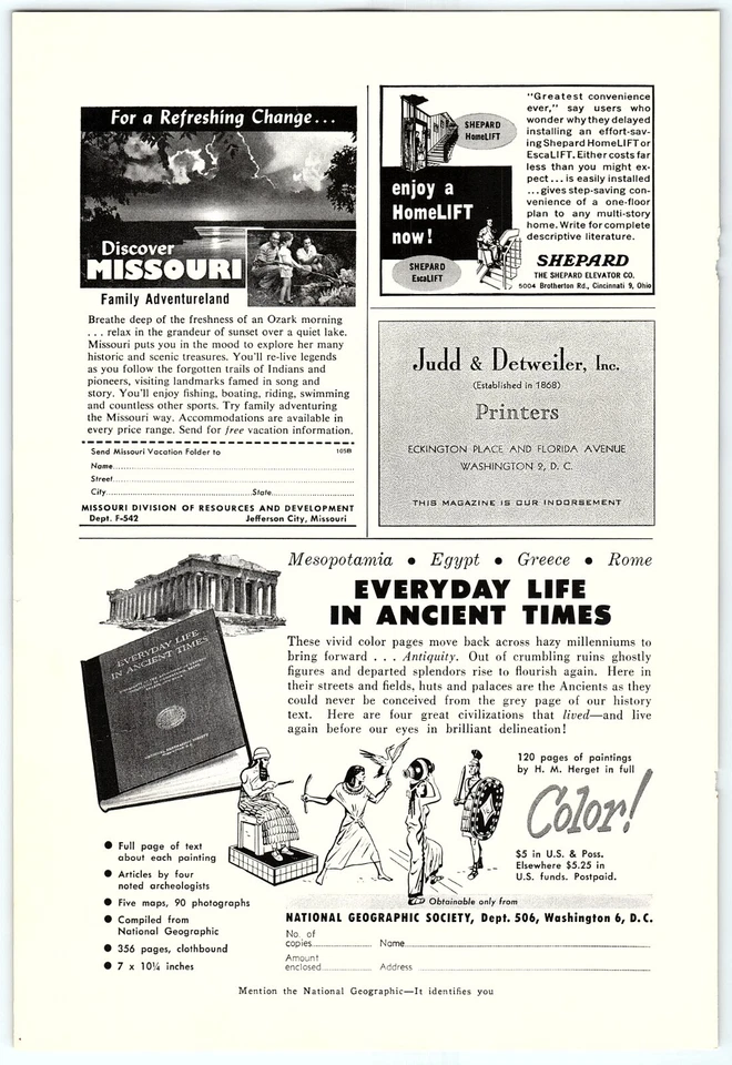 Lincoln Premiere 1956 cupé color vintage impreso revista anuncio Z1137 Foto 3 de 3