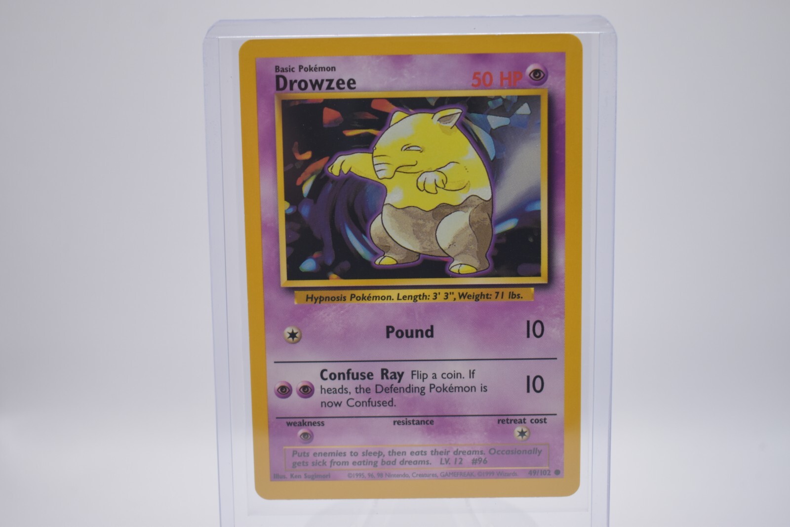 Drowzee 049/102 Base Set Regular