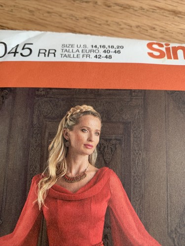 Medieval Renaissance Princess Elf Fairy Dress Costume Sewing Pattern 14-20 Arwen - Picture 5 of 8