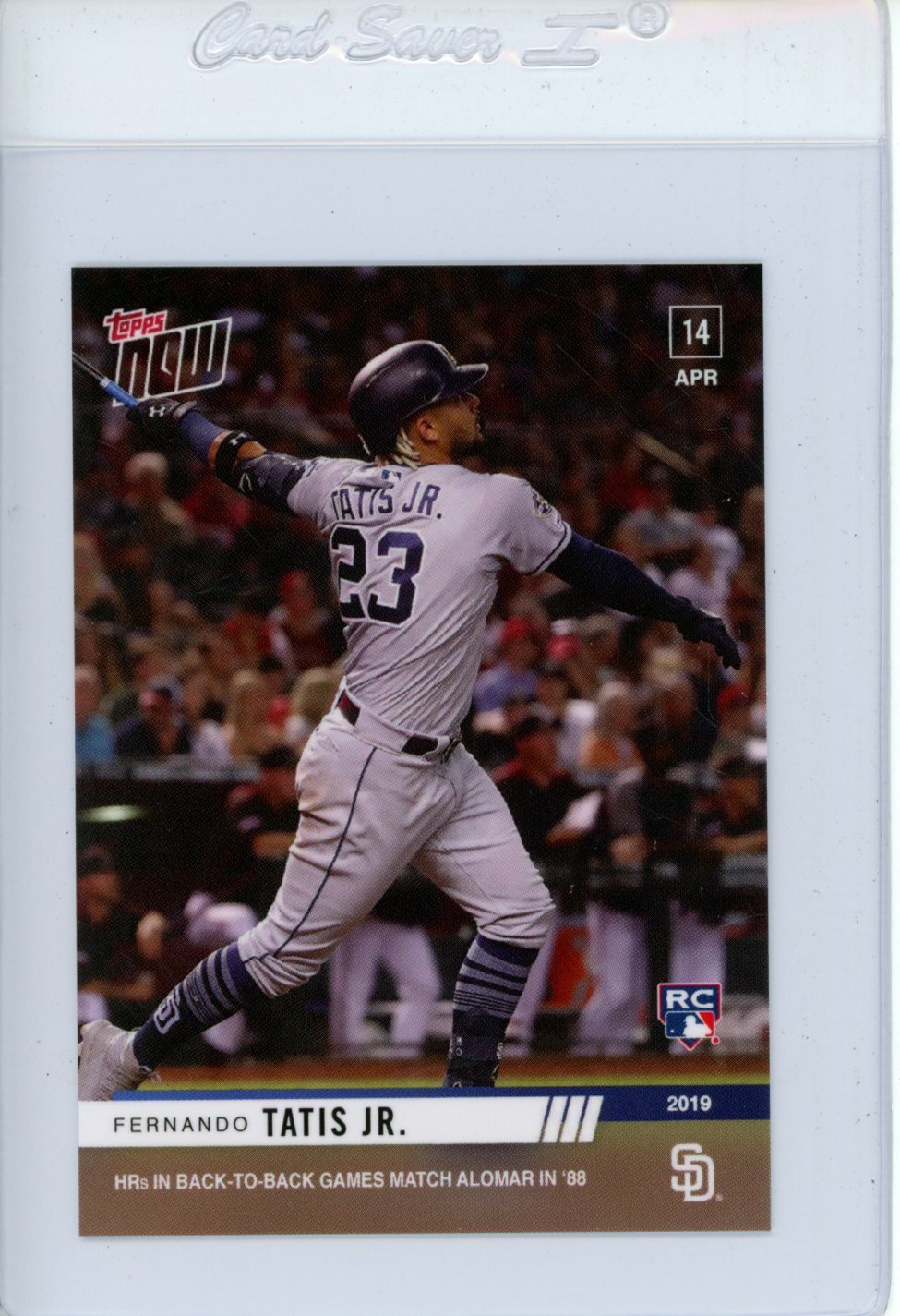 2019 Topps Now FERNANDO TATIS JR. #87 Rookie RC