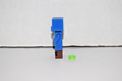 New Lego Minecraft Wandering Trader Minifigure Villager Emerald