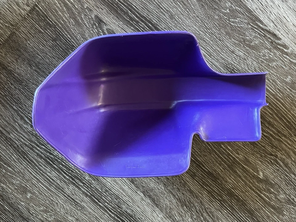 Protector de manillar lateral de acelerador universal vintage RARO PÚRPURA de UFO Plast Foto 2 de 4