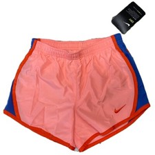 NIKE Little Girls Athletic Running Shorts Size 6X NEW Bright Melon Dri-Fit