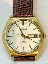   Wrist Man Watch 25 Jewels Manual Automatic SEIKO 5606--7010 Vintage Japan Made