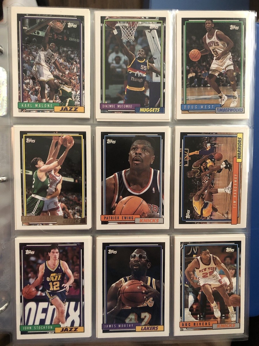Huge Lot 600+ 90s NBA Basketball Card Collection, No Duplicates | eBay