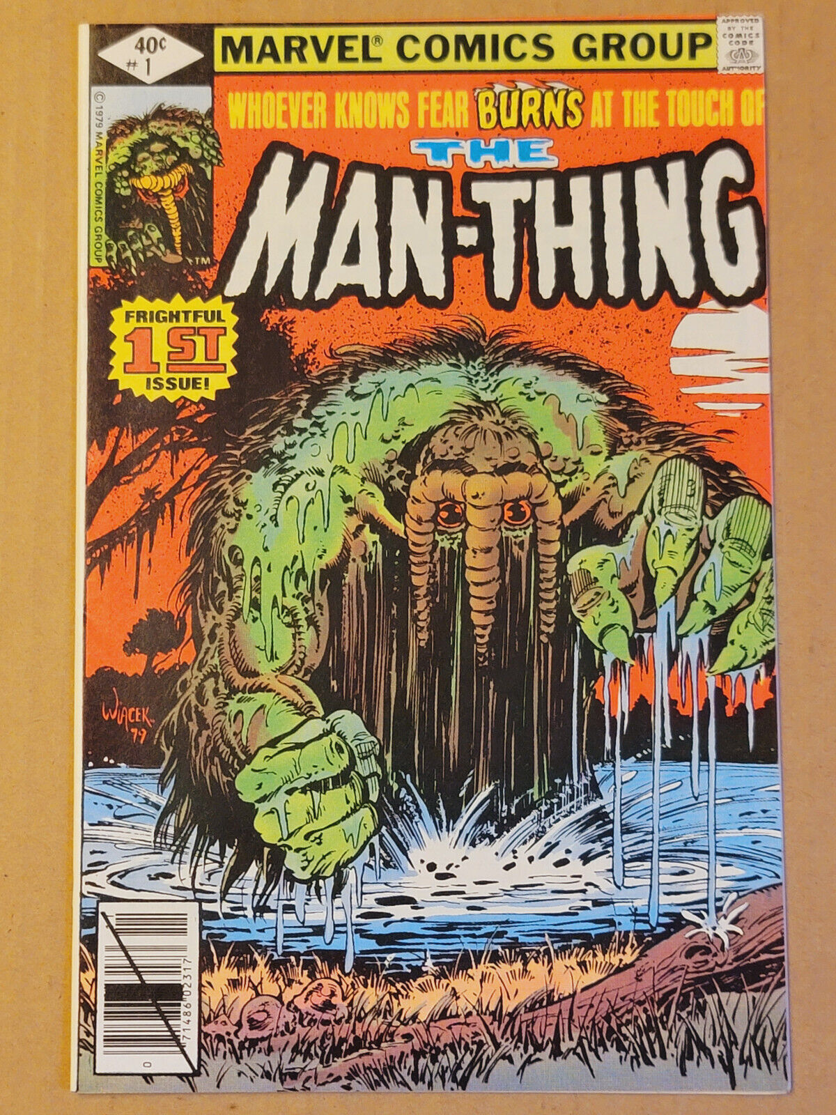MAN-THING #1 (Marvel:1979) Origin Retold VF (8.0)