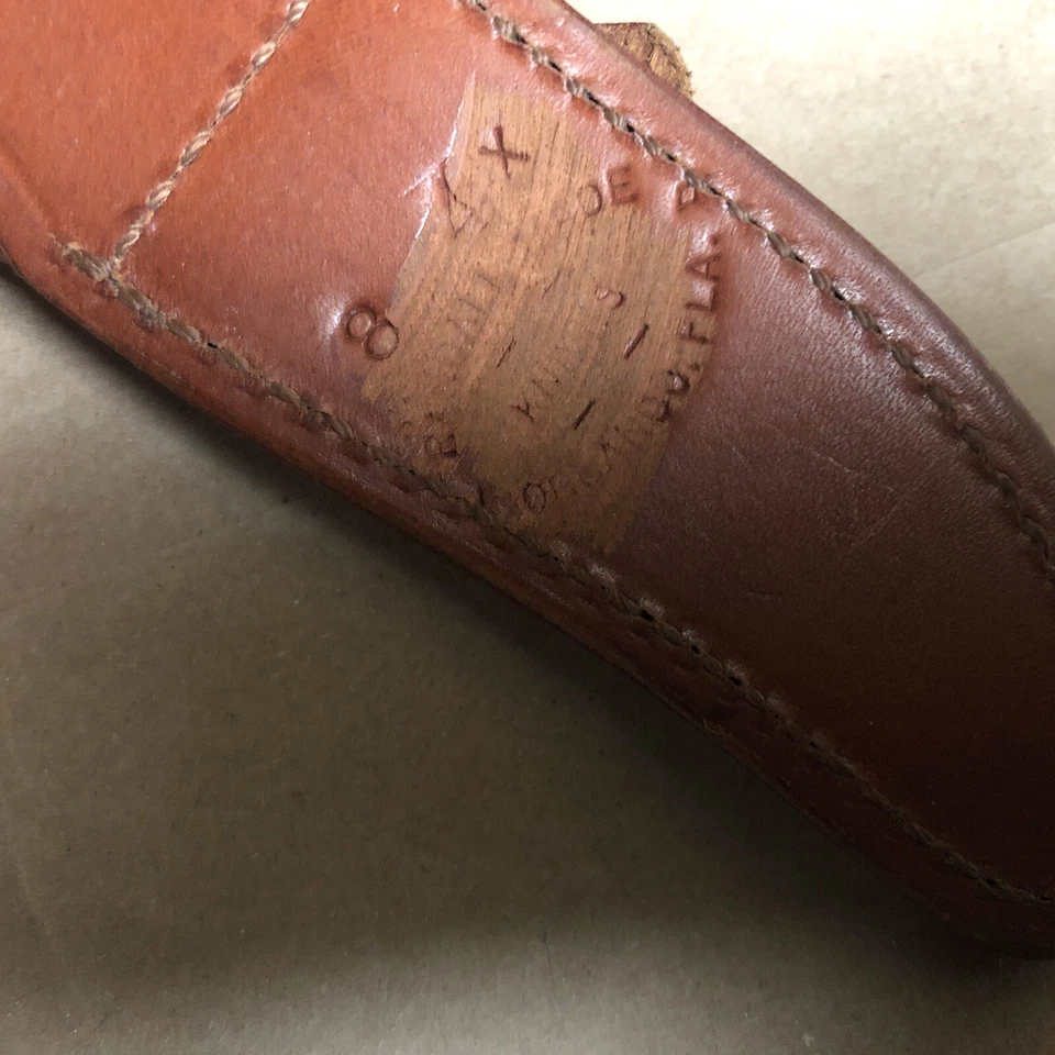 FUNDA Randall Modelo Sin Catálogo 8-4 X para Cuchillo 4" Hoja Antigua Original Foto 2 de 4