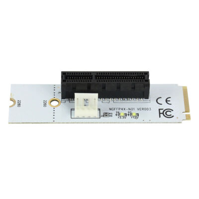 CENPEK M.2 Naar PCI-e 4x Riserkaart – M Key, Voor SSD, Geschikt Voor BTC Mining En Andere Systemen