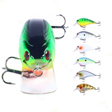6pcs/set Swimbait Minnow Fishing Lure Hook Tackle Bait Bass Wobbler 8.5cm/15g