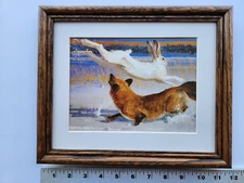 Bob Kuhn PAS DE DEUX 8x10 framed 3.0 130