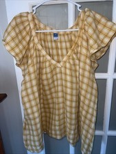 Ruffle Sleeve Women  s Top