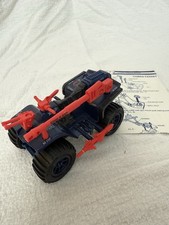 Hasbro G.I. Joe 1985 Cobra Ferret ATV Blue 4-Wheeler Complete Vehicle Blueprint