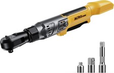 3/8" Cordless Ratchet Wrench for Dewalt 20V Battery, Brushless Motor