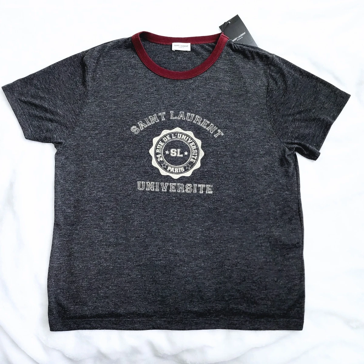 ysl logo t shirt products for sale | eBay