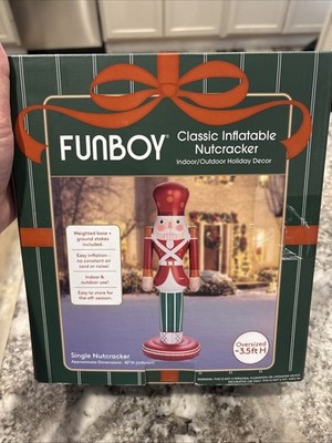 Funboy Christmas Classic Nutcracker Inflatable Holiday Yard Decor 3.5 ft 2025