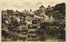 Schwaebisch Hall Partie am Kocher Altstadt Fachwerk Turm