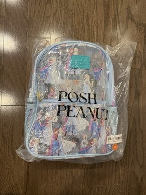 Posh Peanut Disney Frozen Elsa & Anna Mini Clear Kids Backpack New In Bag