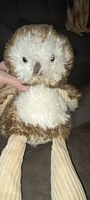 Scentsy Buddy Oakley The Owl Plush Brown No Scent Pack Stuffed Animal Zip Back