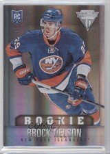 2013-14 Panini Titanium Rookie Draft Position Number 18/30 Brock Nelson #189 0f8