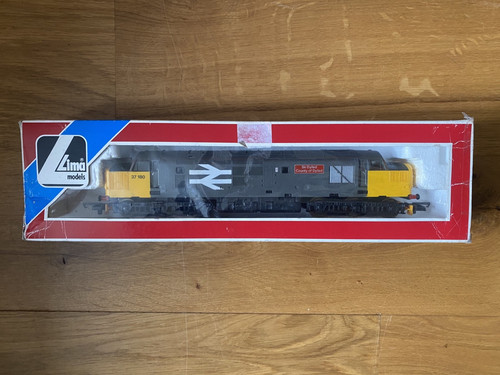 LIMA 37180 'SIR DYFED' BR RAILFREIGHT GREY L/LOGO LIVERY - TOP BOXED | Zustand: Used