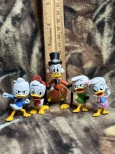 Disney Duck Tales 5-Pack Collectible Figure Set Phatmojo Reboot Scrooge Huey