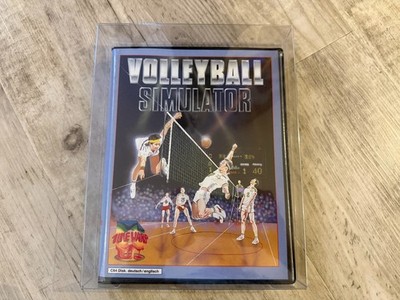 C64 Spiel Volleyball Simulator Timewarp Rainbow Arts 1987, mit Disk und Handbuch