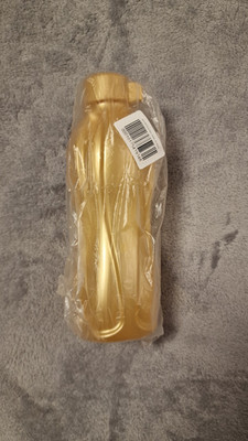 Tupperware Eco Easy 500 ml, Gold, Trinkflasche mit Schraubverschluss *Neu*