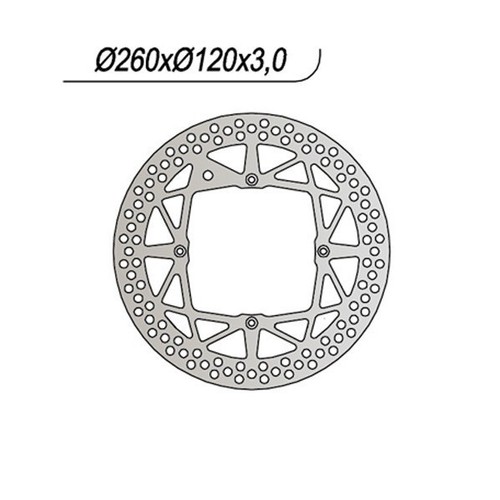 Disque De Frein Arrière TRW Lucas MST 440 EC - Pour Husqvarna TE 449 2011 - Neuf
