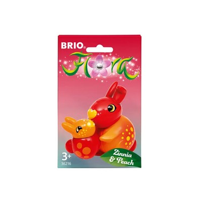 BRIO Flora - 36216 Zinnia & Peach | Spielfiguren für endlosen fantasievollen Spi