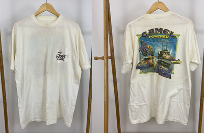 VTG Camel Powered Smokin Joe Racing Single Stitch Pocket Cigarette T-Shirt