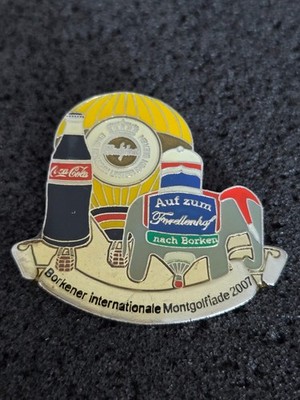 WIM - BORKENER IM 2007   WARSTEINER Ballonpin   aus Sammlung * 23975