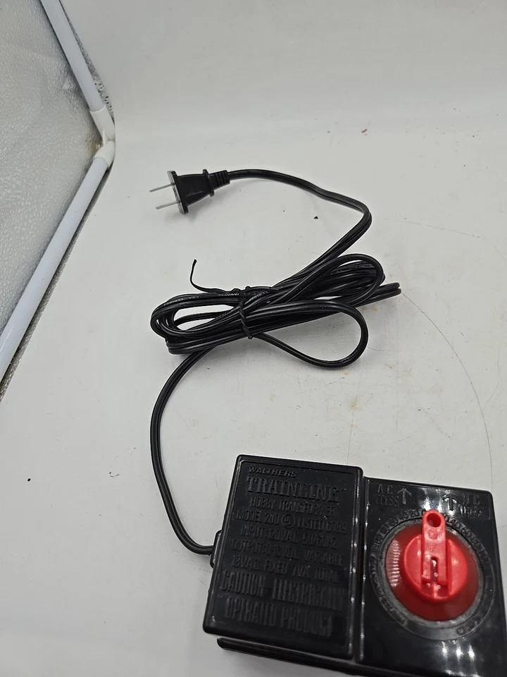 沃瑟斯 Trainline Hobby 变压器型号 200 适用于 HO 或 N 比例火车 — 第 2/4 张图片