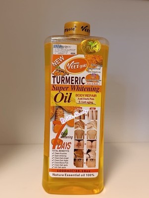 VEETGOLD KURKUMA SUPER AUFHELLENDES FEUCHTIGKEITSSPENDENDES PFLEGENDES ÖL 7 DAYS