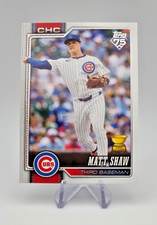 2026 Topps Series 1 - Matt Shaw Gold Cup Card #27 Cubs