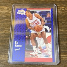 1991-92 Fleer - Bo Kimble #91 Los Angeles Clippers