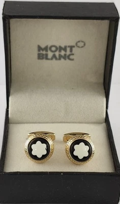Montblanc Gold Cufflinks for Men for sale - eBay