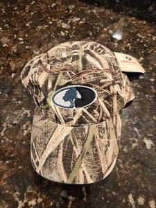 MOSSY OAK Camo / Camouflage hat StrapBack cap Embroidered Logo Q3 Technology NWT