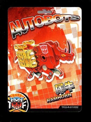 2023 KAYOU TRANSFORMERS AUTOBOTS TF03-R-011/032 RAMHORN