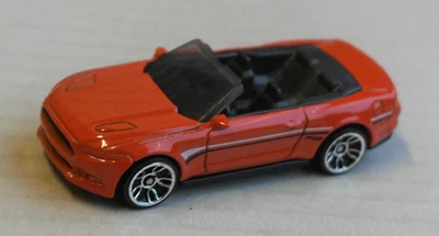 Hot Wheels 2015 Ford Mustang GT Cabrio Convertible orange Auto Car HW Mattel ´15 - Bild 1 von 4