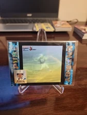 Kerry Collins 1996 Pinnacle Laser View Pure Energy Silver Parallel Panthers 