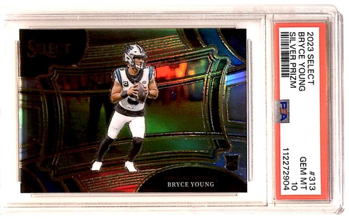 2023 Panini Select Field Level Silver Prizms Bryce Young Rookie PSA 10 TS7