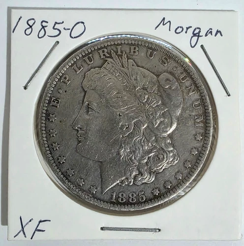 1885-O Morgan Silver Dollar $1 XF New Orleans Mint