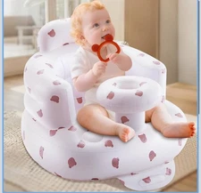Upgraded Inflatable Baby Seat for Babies 3-36 Months,Anti-Fall Design ， Sit M...