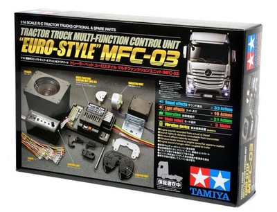 Tamiya TRAKTOR LKW MULTIFUNKTIONSSTEUERGERÄT ''EURO-STYLE'' (MFC-03)56523