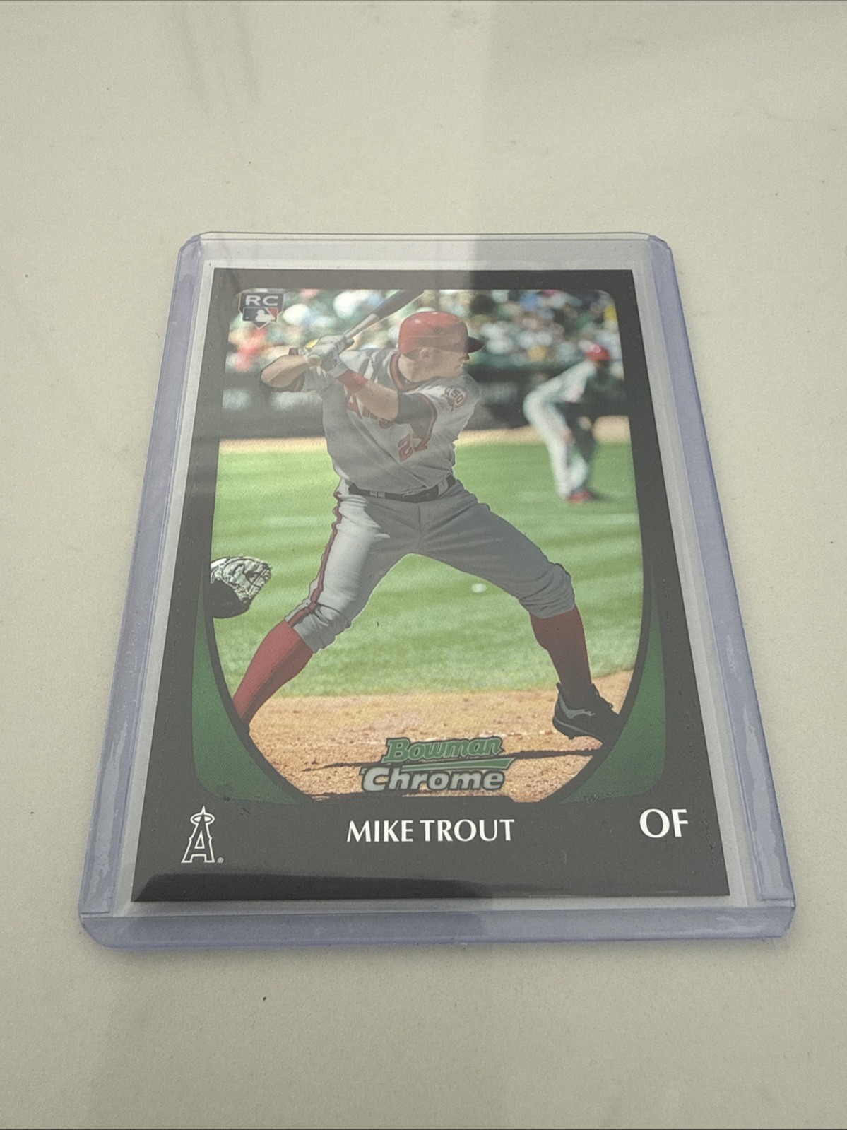 2011 Bowman Draft Picks & Prospects - Chrome Mike Trout #101 Refractor (RC)