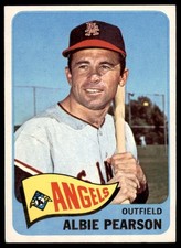 1965 Topps #358 ALBIE PEARSON  Los Angeles Angels  EX-EX+