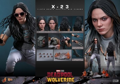 Hot Toys X-2 3 ( Deadpool vs Wolverine ) MMS781 (verfügbar März 2026 )