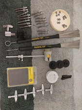 Drum Set Accessories Remo Clutch Tama Beater Ludwig Tension Rods Keys Moon Gel