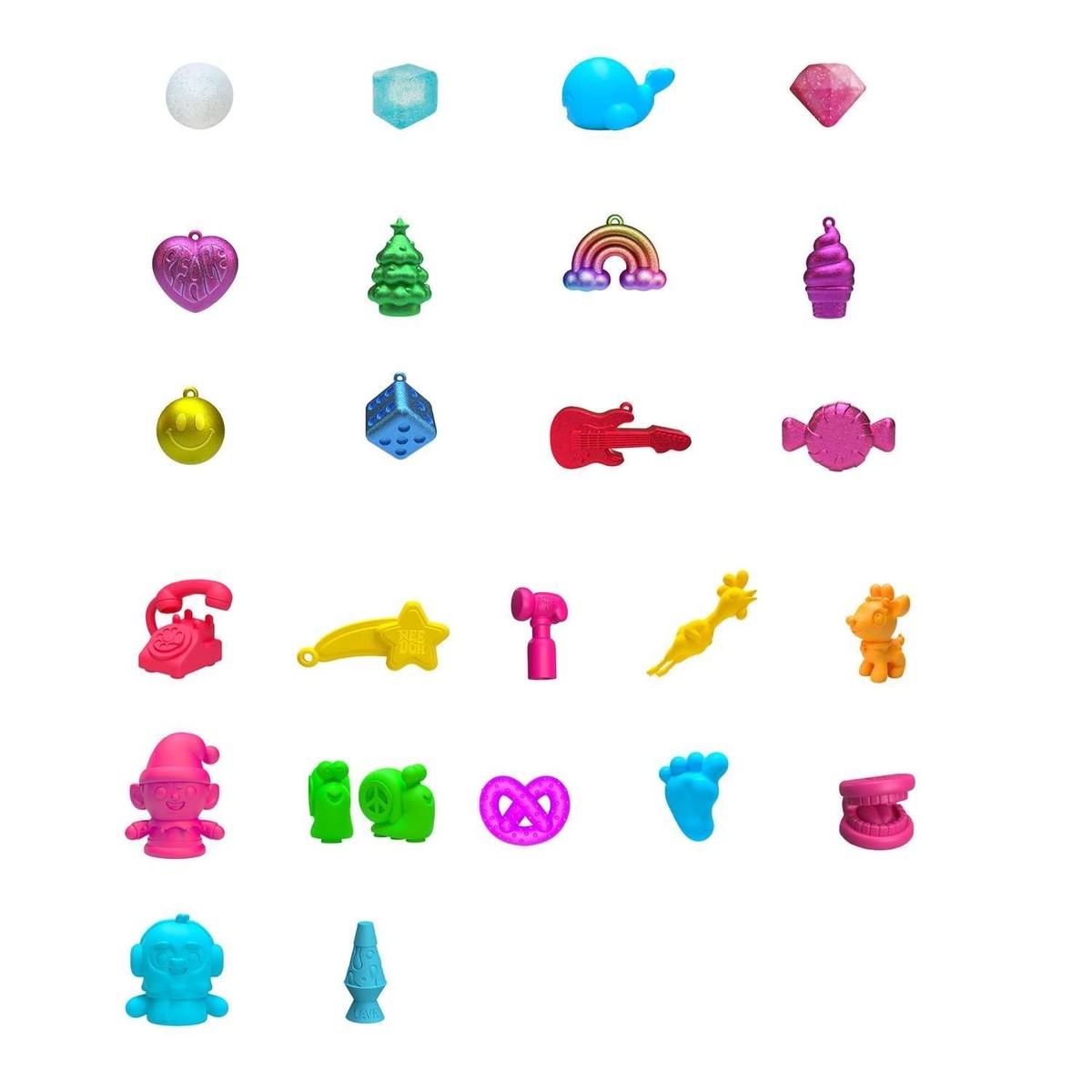 Schylling NeeDoh Advent Calendar 2025, 24 Mini Sensory Squishy