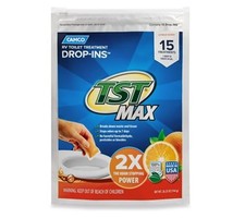 Camco TST Max Drop-Ins RV/Marine Toilet Treatment Orange 15/bag 41189